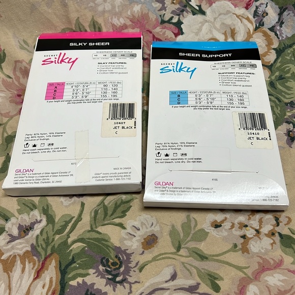 Pantyhose 6 pair controlled top bundle #23 - Picture 11 of 11